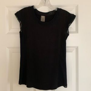 XS Calia top in  black.